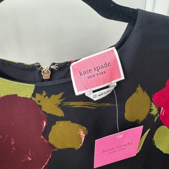 Kate Spade Just Rosy Tie-waist Dress (size 12) - Picture 7 of 11